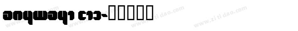ANYWAY1 (1)字体转换